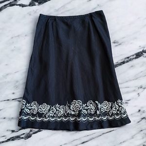 LOFT LINEN SKIRT